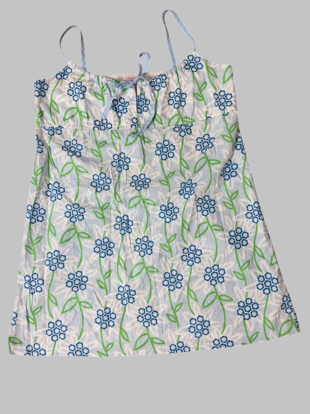 Lilly Pulitzer Floral Spaghetti-Strap Mini Dress